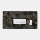 Motif de maillage géométrique noir foncé (Clavier et souris)