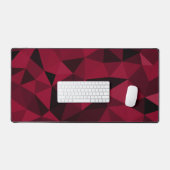Motif de maillage géométrique rouge magenta (Clavier et souris)