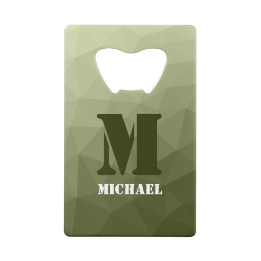 Motif de maillage géométrique vert clair de l'armé (Devant)