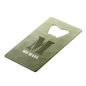 Motif de maille géométrique vert clair de l'armée (Devant Angle)