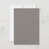 Motif de maison Harry Potter pour carte de remerci (Dos)