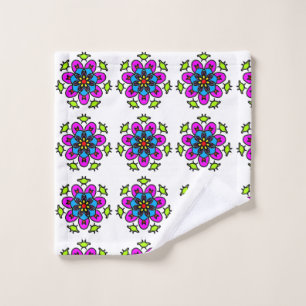 Motif de mandala floral