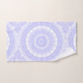 Motif de mandala Rêve de pervenche (Serviette à main)