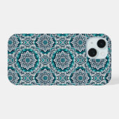 Motif de mandalas sarcelle (Verso Horizontal)