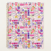 Motif de manucure à doodle mignon (Devant)