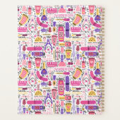 Motif de manucure à doodle mignon (Dos)