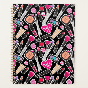 Motif de maquillage néon