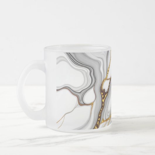 Motif de marbre Mug & Cup (Gauche)