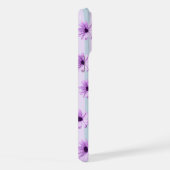 Motif de marguerite bleue et violette (Côté droit)