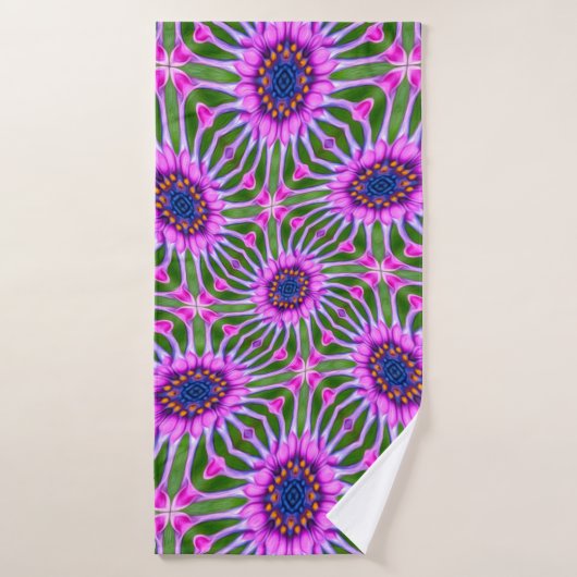 Motif de marguerite esthétique (Serviette de bain)
