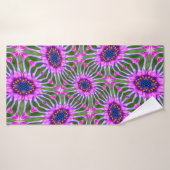 Motif de marguerite esthétique (Serviette de bain)