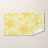 motif de marguerite jaune (Serviette à main)