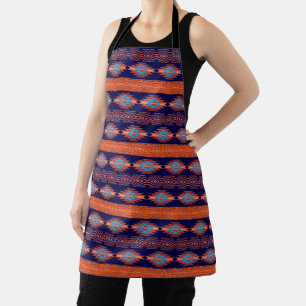 Motif de marine géométrique ethnique. tablier
