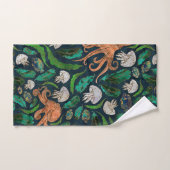 Motif de méduses et de poulpes (Serviette à main)