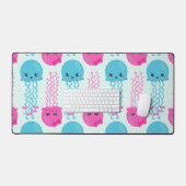 Motif de méduses, Mignonne méduse, Sea Animaux (Clavier et souris)