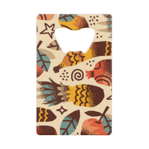 Motif de mélange de fruits tropicaux colorés