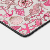 Motif de mer rose (Coin)