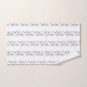 Motif de mode géométrique de luxe Abstrait (Serviette à main)