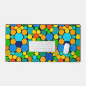 Motif de mosaïque géométrique abstraite (Clavier et souris)