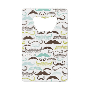 Motif de moustache, rétro style 2