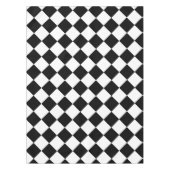 Motif de nappe à chèque blanc noir (Devant)