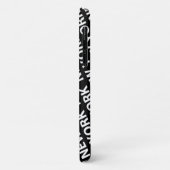 Motif de New York Coque blanc coque iphone (Dos/Gauche)