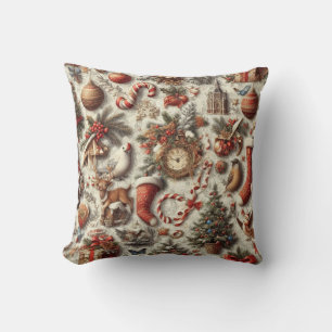 Motif de Noël 3 oreiller à lancer