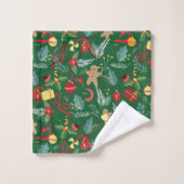 Motif de Noël 5 (Gant de toilette)