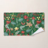 Motif de Noël 5 (Serviette à main)