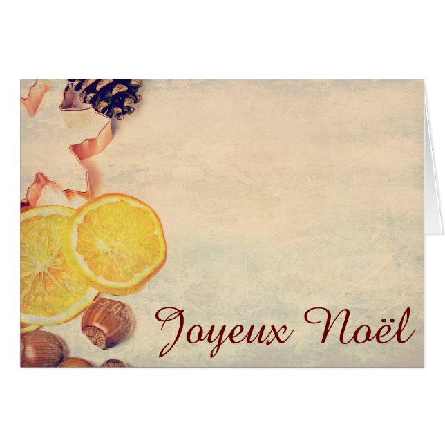 Motif de Noël avec des fruits… (Devant Horizontal)