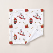 Motif de Noël casse-noisette (Gant de toilette)
