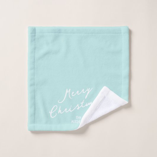 Motif de Noël côtier #2 ID1009 (Gant de toilette)