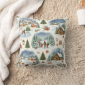 Motif de Noël Coussin (Couverture)
