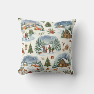 Motif de Noël Coussin