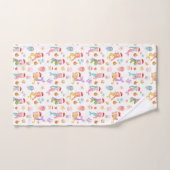 Motif de Noël de la sirène (Serviette à main)