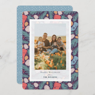 Motif de Noël -  de vacances Carte photo