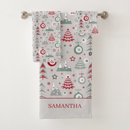 Motif de Noël d'hiver. (En situation)