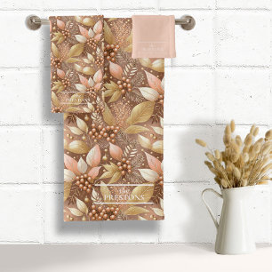 Motif de Noël en or rose #8 ID1009