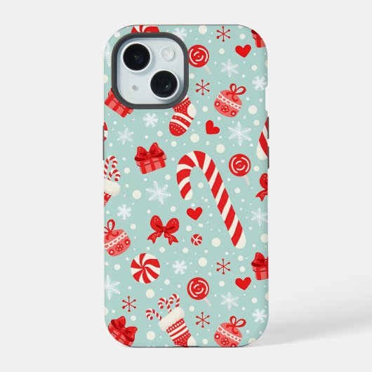 Motif de Noël esthétique Bonbon (Verso)