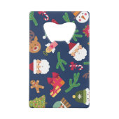 Motif de Noël festif, design de vacances. (Dos)