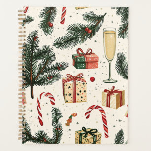 Motif de Noël floral Poinsettia (1)