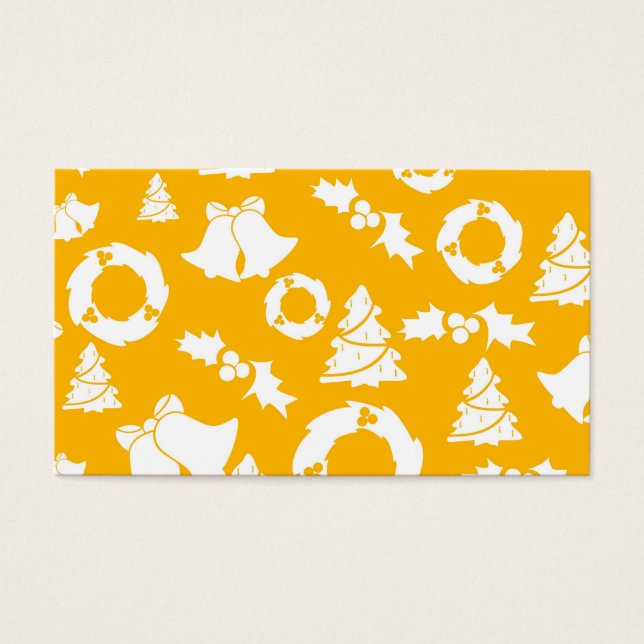 Motif de Noël jaune (Devant)