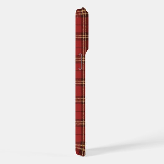 Motif de Noël Rouge Plaid - (Côté droit)