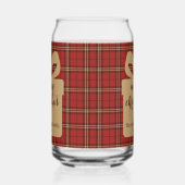 Motif de Noël Rouge Plaid - (Gauche)