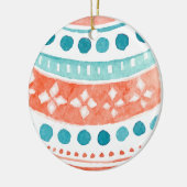 Motif de Noël simple aquarelle | Ornement (Gauche)