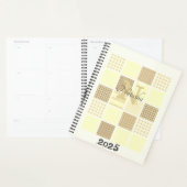 Motif de nom de monogramme 2025 Moderne (Devant avec enveloppe)