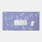 Motif de notes musicales (Clavier et souris)