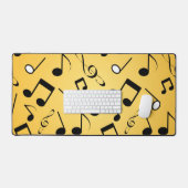 Motif de notes musicales (Clavier et souris)