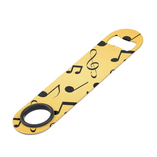 Motif de notes musicales (Devant angulaire)