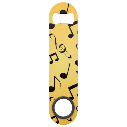 Motif de notes musicales (Dos)